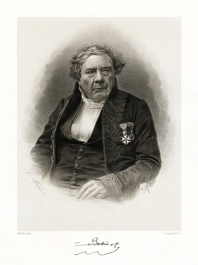 Jacques Babinet by Pierre Petit